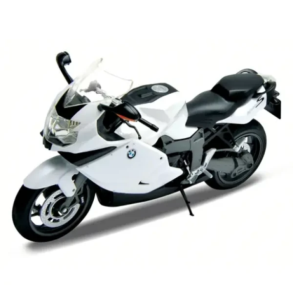 Welly Motocykel BMW K1300S model 1:10 biela