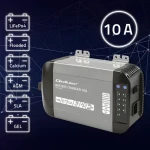 Monolith / Inteligentná nabíjačka akumulátorov / LiFePO4, AGM, GEL, SLA / 10A / 24V (51952)