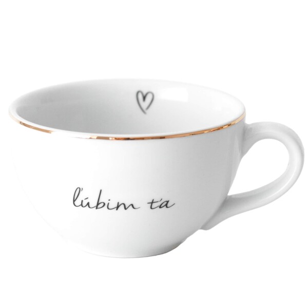 Bella Rose Porcelánový hrnček Ľúbim ťa 300 ml