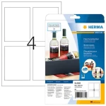 Herma etikety na fľaše biele / Etikety / 90x120 mm / Lesklé / Inkjet / 40 ks / A4 (8882)