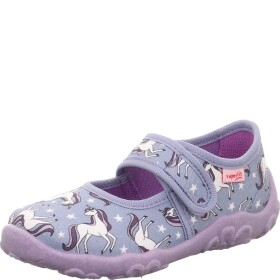 Dievčenské papuče BONNY Blue/Multicolored Superfit 1-800283-8080 - 28
