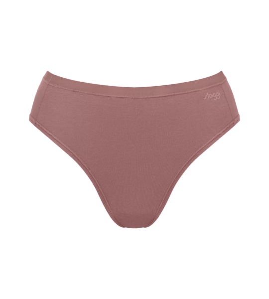 Dámske bavlnené tričko GO Daily Tai - BROWN - dark beige 1141 - SLOGGI BROWN XS