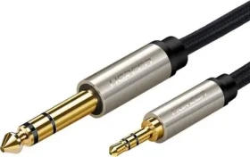 Ugreen AV127 Kábel 3.5 mm jack TRS - 2m sivá (10628)