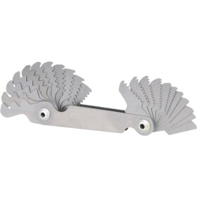 KS Tools 301.0090 Závitová miera, rozmery v palcoch, 22 ks; 301.0090