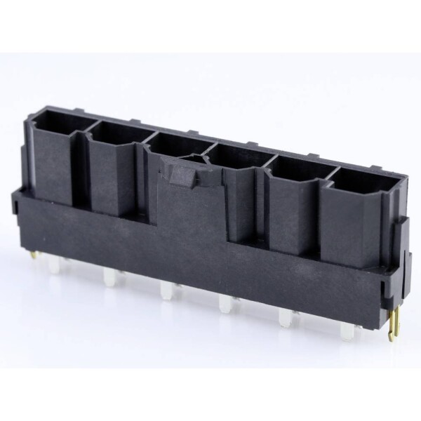 Molex vstavaná pinová lišta (štandardná) Počet pólov 6 Raster (rozteč): 10.00 mm 428196223 1 ks Tray; 428196223