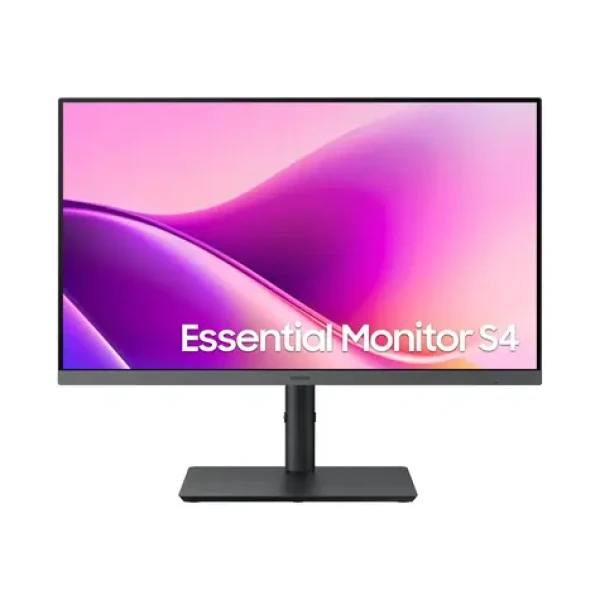 24" Samsung Essential S4 S24F434UAU čierna / IPS / 1920x1080 / 16:9 / 5ms / 1000:1 / 300cd-m2 / HDMI + DP + USB-C / VESA (LS24F434UAUXEN)