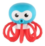 TEDDIES Hrkálka chobotnice / Plast / 8 × 8 cm / od narodenia