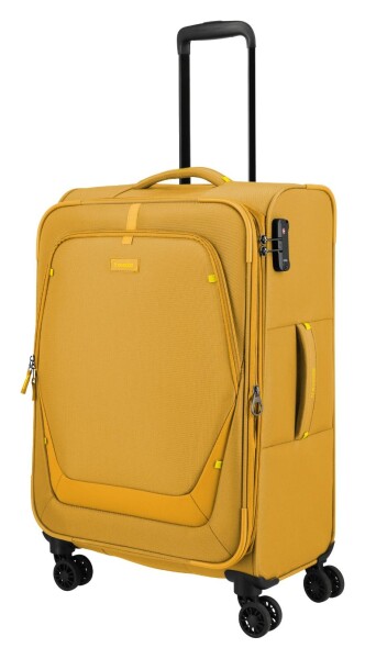 Stredný textilný kufor Travelite Umbria M Golden Glow