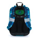 Školský batoh Bagmaster Alfa 21 B Blue/green