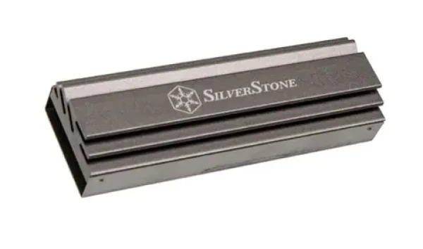 SilverStone TP04 pasívny M.2 chladič hliníkový strieborná / M.2 SSD 2280 format (SST-TP04)