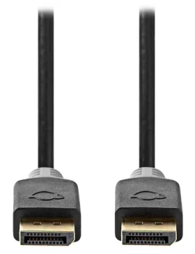 Nedis DisplayPort kábel antracit / Kábel DisplayPort / verzia 1.4 / 8K / 3 m (CCBW37014AT30)