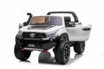Mamido Detské elektrické autíčko Toyota Hilux 4x4 biele