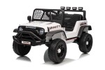 Mamido Mamido Elektrické autíčko Speed Offroad biele | 4x45W | EVA kolesá | 12V 7Ah | EKO koža