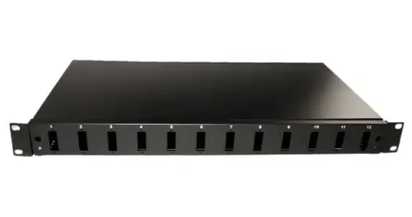 Xtendlan 19" optický rozvádzač 12x SC duplex / Optický rozvádzač / 24 FO portov / Výsuvný (OR025-12-SCD)