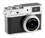 Denver DMC-1203B čierna / Mini digitálny fotoaparát / CMOS snímač / Micro SD / USB-C (ddmc1203b)