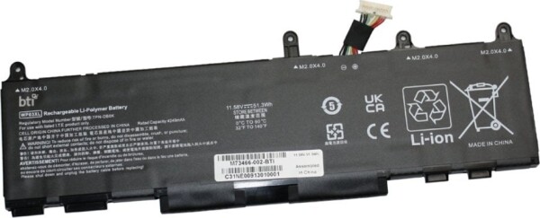 Origin Storage M73466-002-BTI akumulátor przemysłowy Litowo-jonowa (Li-Ion) 4430 mAh 11,58 V