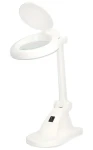 Nedis Zväčšovacia stolná LED lampa biela / Šošovka: 3 + 12 Diopter / 6500 K / 6 W / 400 lm (MAGLE1WT)