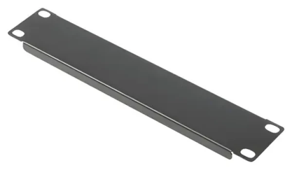 Lanberg čierny / Zaslepovací panel / 1U / pre 10" rozvádzač (AK-1403-B)