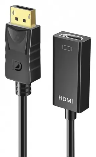 IADP4K strieborná / Redukcia / DisplayPort (M) - HDMI (F) / 4K (IADP4K)