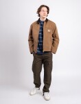 Carhartt WIP Detroit Jacket (Summer) Hamilton Brown/Tobacco rinsed M