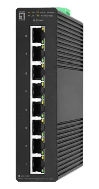 LevelOne IGS-2108 / Switch / 8x Gigabit / Managed L2 / DIN lišta / IP30 (IGS-2108)