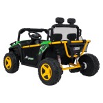Mamido Detské elektrické autíčko Buggy UTV Speed 24V zelené