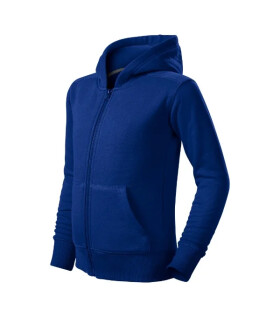 Trendy mikina na zips Detská kráľovská modrá 158 cm/12 let