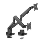 Brateck LDT62-C024 / Držiak monitora / dve ramená / nosnosť 2x 9 kg / VESA 75 amp; 100 (BRLDT62C024)