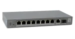 LevelOne PoE+ switch 8x GbE 120W / Switch / Unmanaged / 8x PoE+ portov / GbE + SFP uplink / plastové telo (GEP-1011)