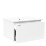 Kúpeľňová skrinka s umývadlom Naturel Ancona 80x45x46 cm biela ANCONA280DVB ANCONA280DVB