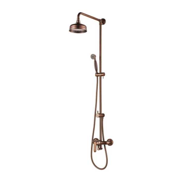 OMNIRES - ART DECO sprchový stĺp, meď kartáčovaná AD5144ORB