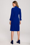 Šaty S318 Royal Blue - Stylove XXL
