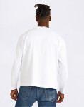 Organic Basics True Heavy Boxy Fit Long Sleeve Tee White XL