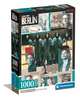 Clementoni PUZZLE La Casa de Papel Berlín: Ideme do akcie