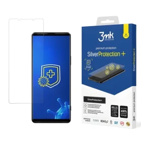 3mk SilverProtection+ pre Sony Xperia 1 III 5G / Ochranná fólia / Antimikrobiálna / Mokrá inštalácia