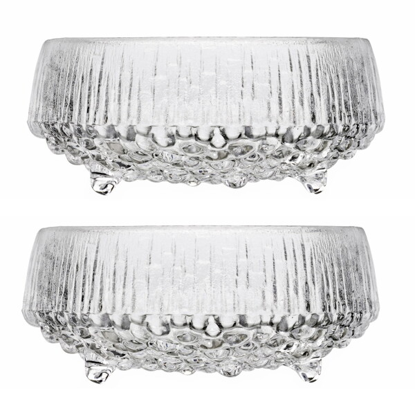 Iittala Sklenená miska Ultima Thule Ø 11,5 cm Clear – set 2 ks