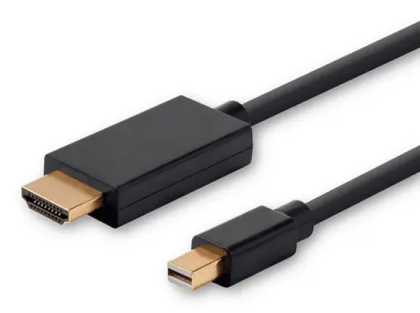 MicroConnect kábel Mini DisplayPort 1.2 (M) - HDMI (M) 2m čierna / 4K (MDPHDMI2B-4K)