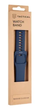 Tactical 795 Silikónový Remienok s Prackou pre Apple Watch 42 amp; 44mm Night modrá (8596311138942)