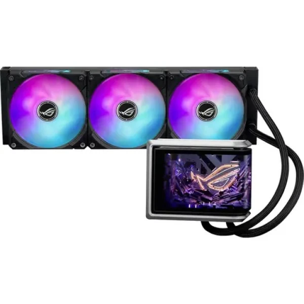 Asus ROG RYUO IV 360 ARGB čierna / komplet vodného chladenia CPU / 3x 120mm / max. 30.7 dB / max 2200 RPM / ARGB (90RC01N1-B0EAY0)