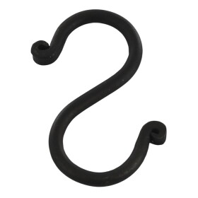 Chic Antique Kovový háčik Antique Coal 11 cm