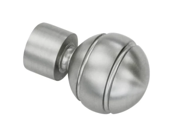 Koncovka na garnižu kov-mat, guľa, priemer 1,9 cm (set 2 ks)%