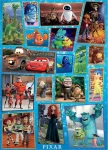 Educa Drevené puzzle Disney Pixar