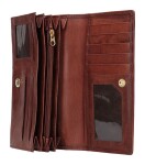 Dámska kožená peňaženka Lagen V-102 Brown