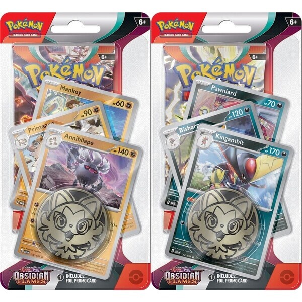 Pokémon TCG: SV03 Obsidian Flames - Premium Checklane Blister