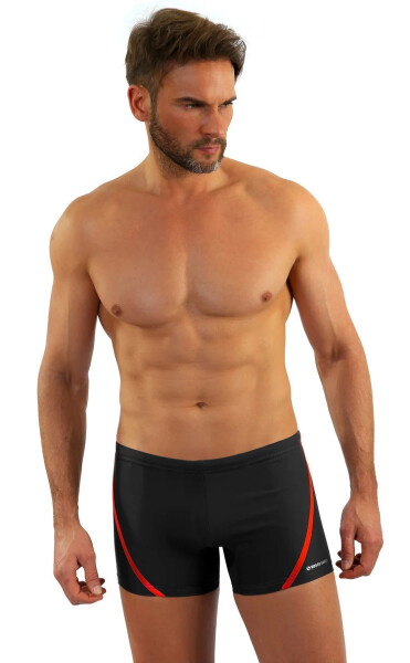 PÁNSKE PLAVECKÉ BOXERKY BD 366 černá XXL