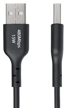 StarTech USB-A na USB-C čierna / Kábel / 1 m / 480 Mbps / rýchle nabíjanie (USB2AC1MNC)
