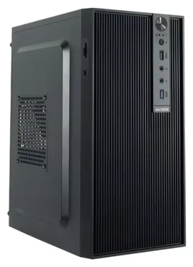 1stCool MicroTower STEP 6 ver.2 čierna / PC skriňa / Bez zdroja / USB 3.2 Gen 1, USB-C Gen 2, čítačka kariet