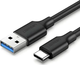 Ugreen USB-A - USB-C čierna / Dátový kábel / 2 m / 5 Gbit/s (54506)