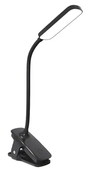 Wozinsky VT-01 čierna / Čítacia lampička / LED / Klip / USB-C kábel 80 cm