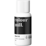 Olejová farba 20 ml vysoko koncentrovaná čierna - colour mill - colour mill